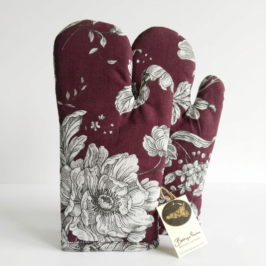 Imperial Bloom Glove - Merlot
