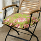 Imperial Bloom Chair Pads with Ties