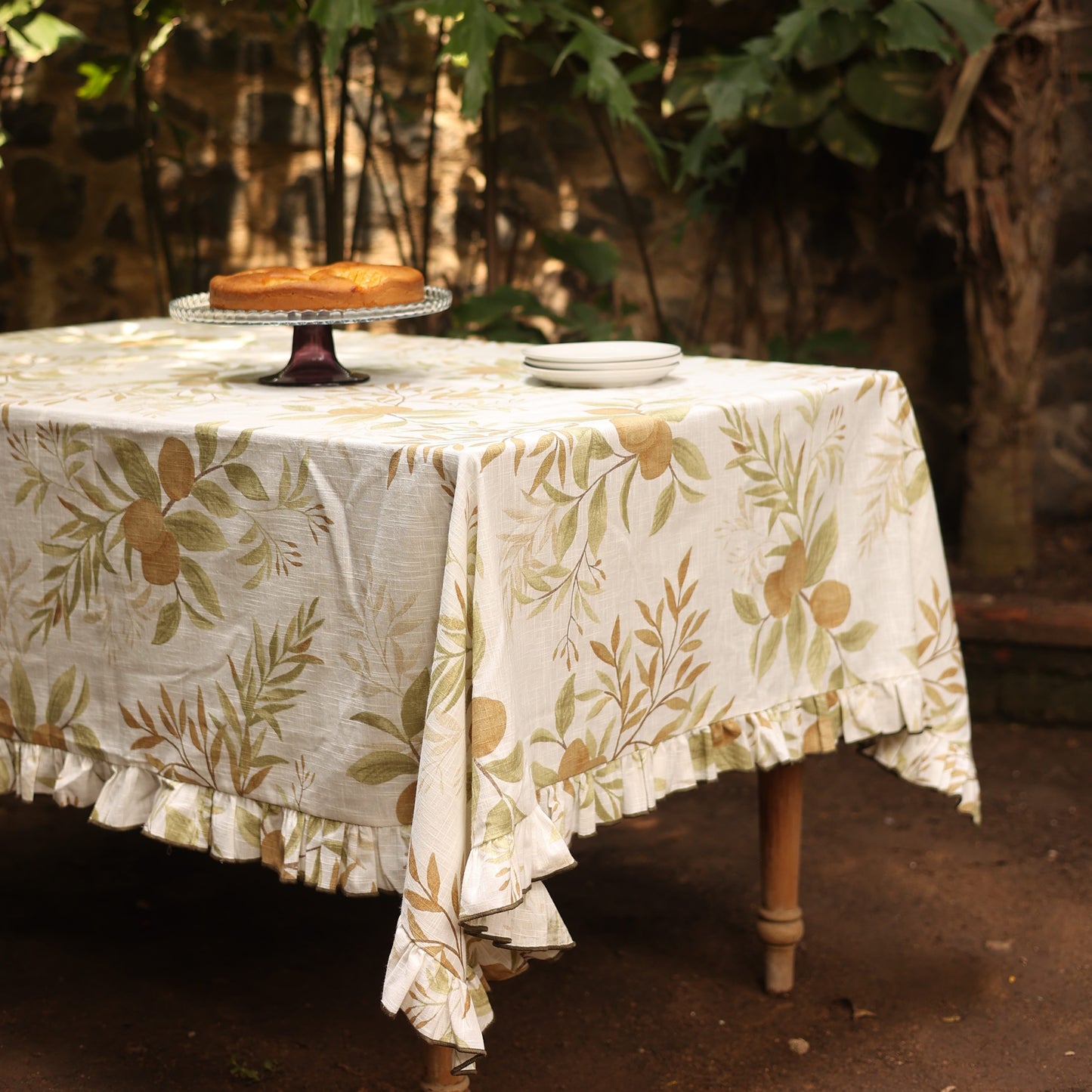 Peach Melba Tablecloth