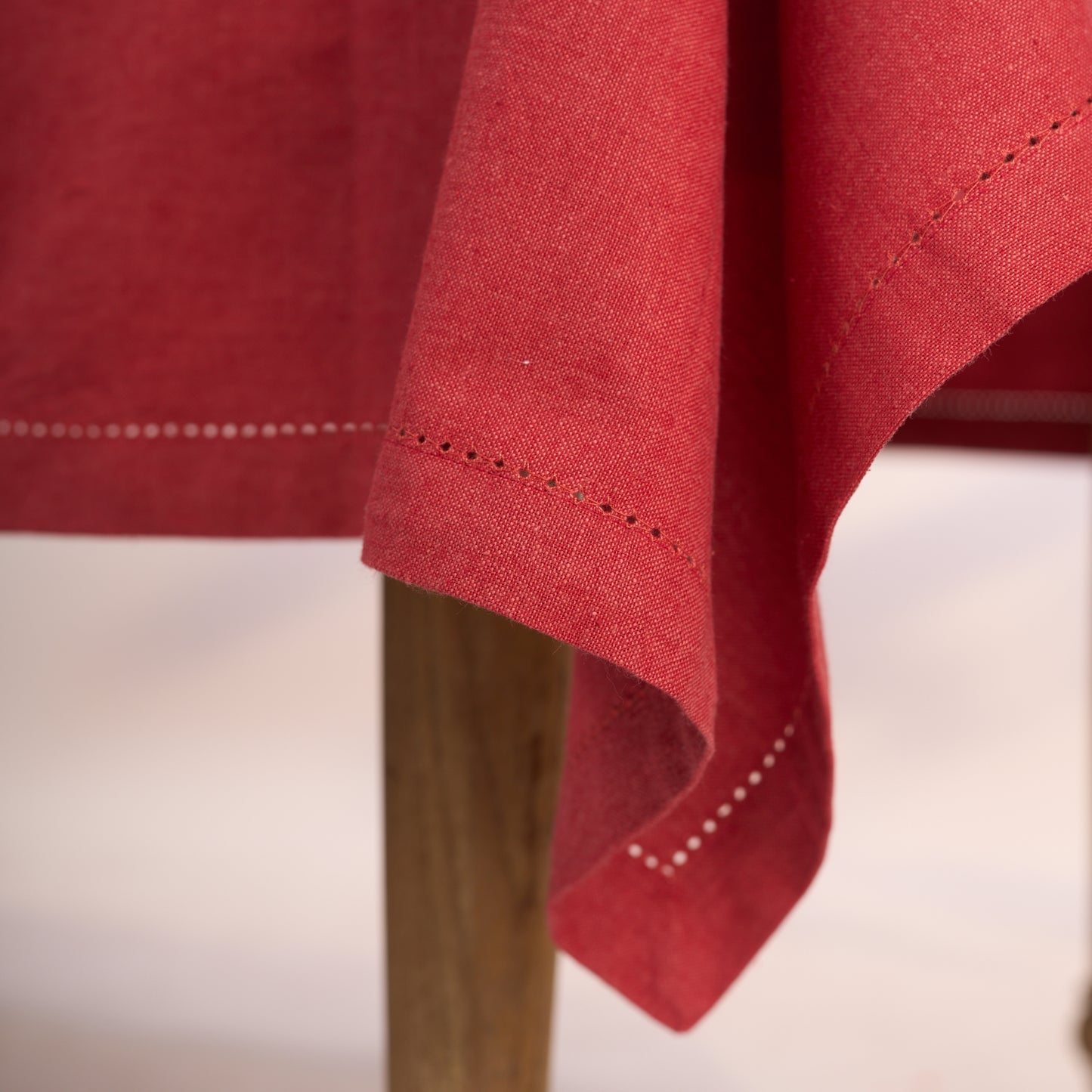 Riviera Red Tablecloth