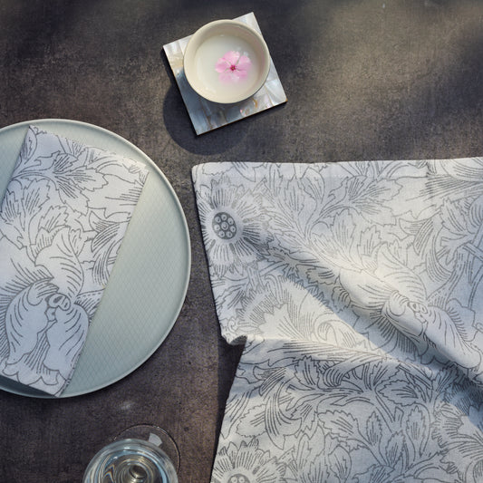 Fiore Silver Festive Napkin