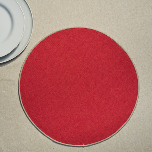 Riviera Red Placemats