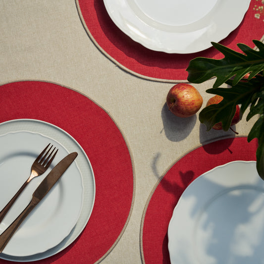 Riviera Red Placemats