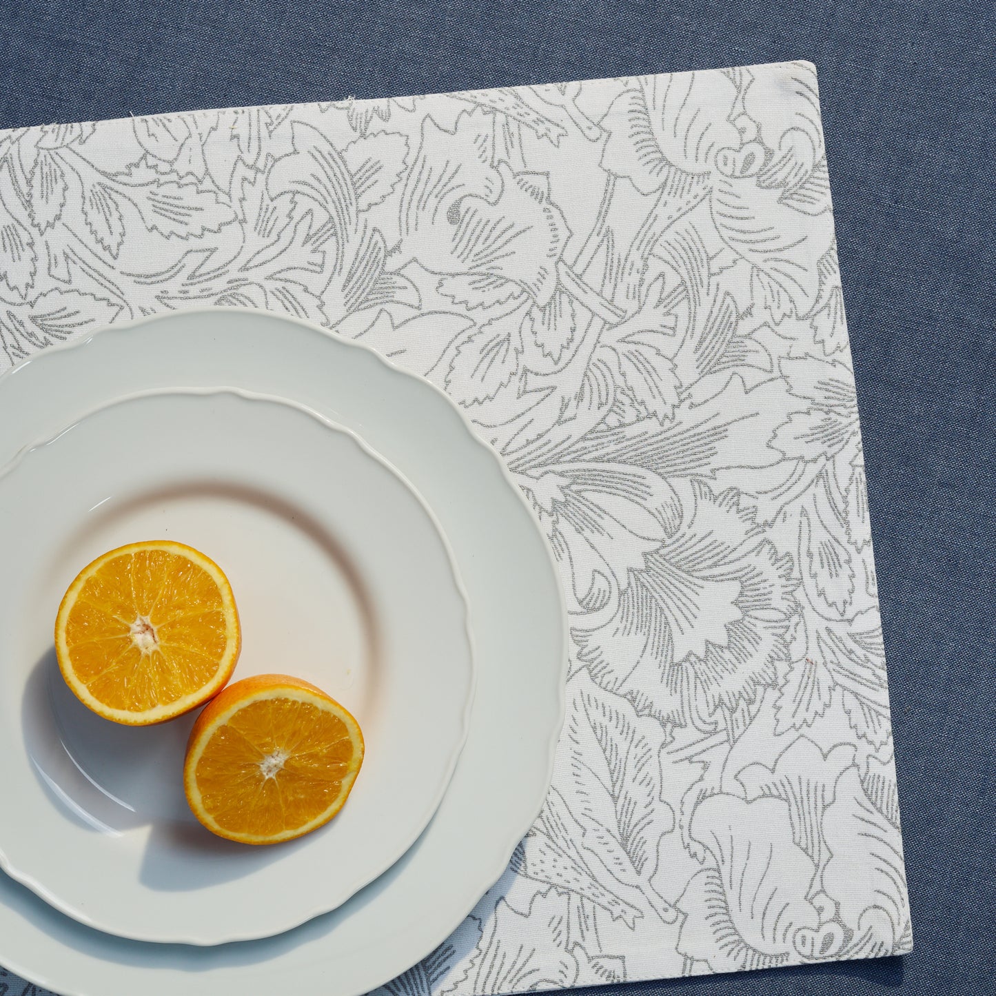 Fiore Silver Placemat