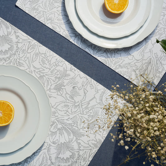 Fiore Silver Placemat