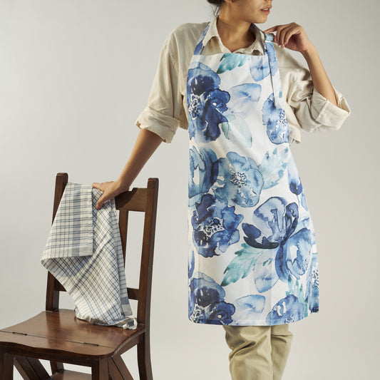 Watercolour Bloom Apron