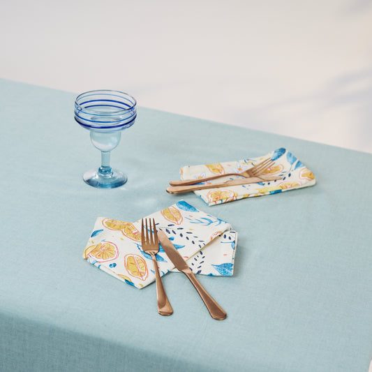 Riviera Sky Tablecloth