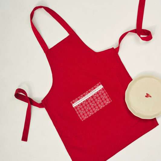 Red - Kids Apron