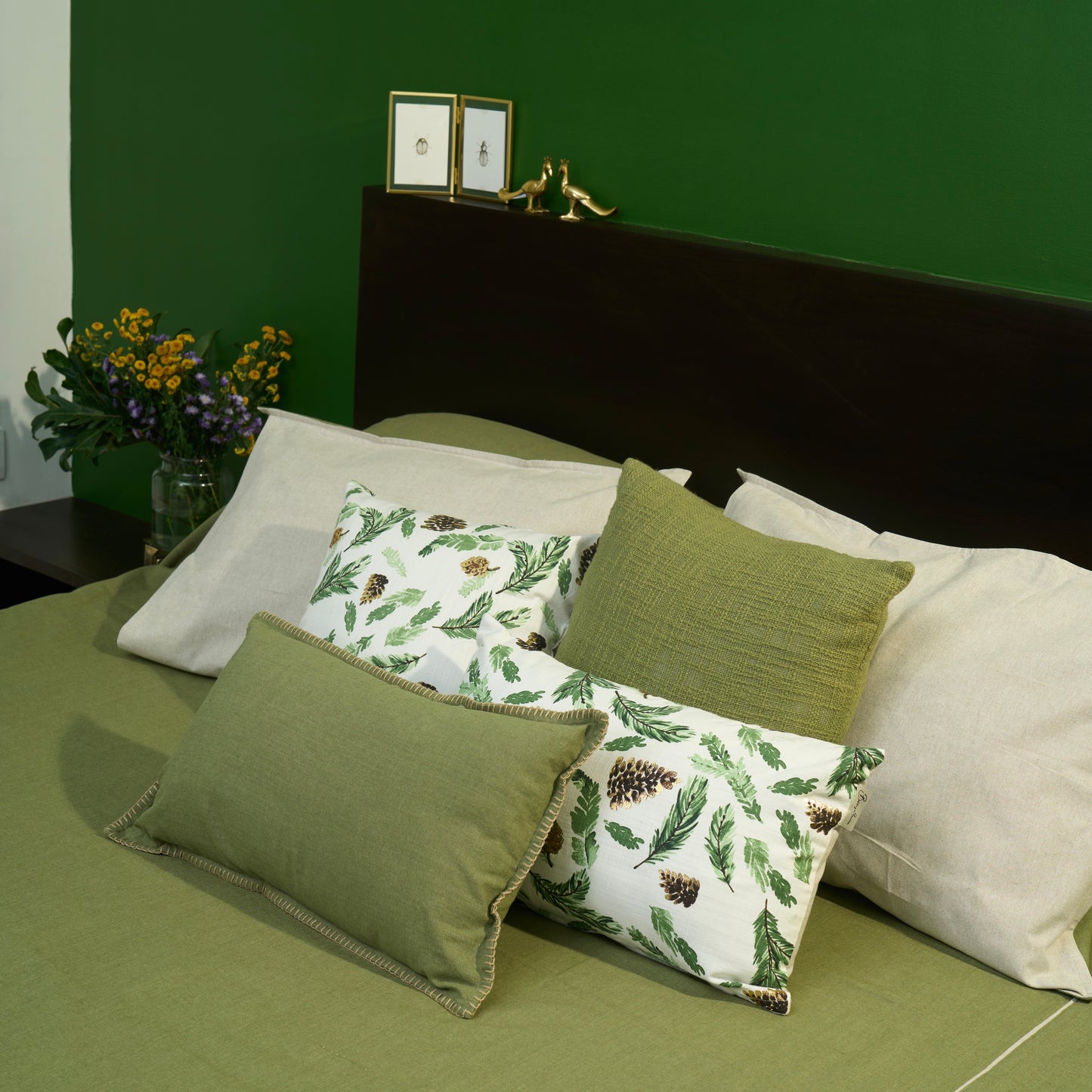 Olive Bedcover