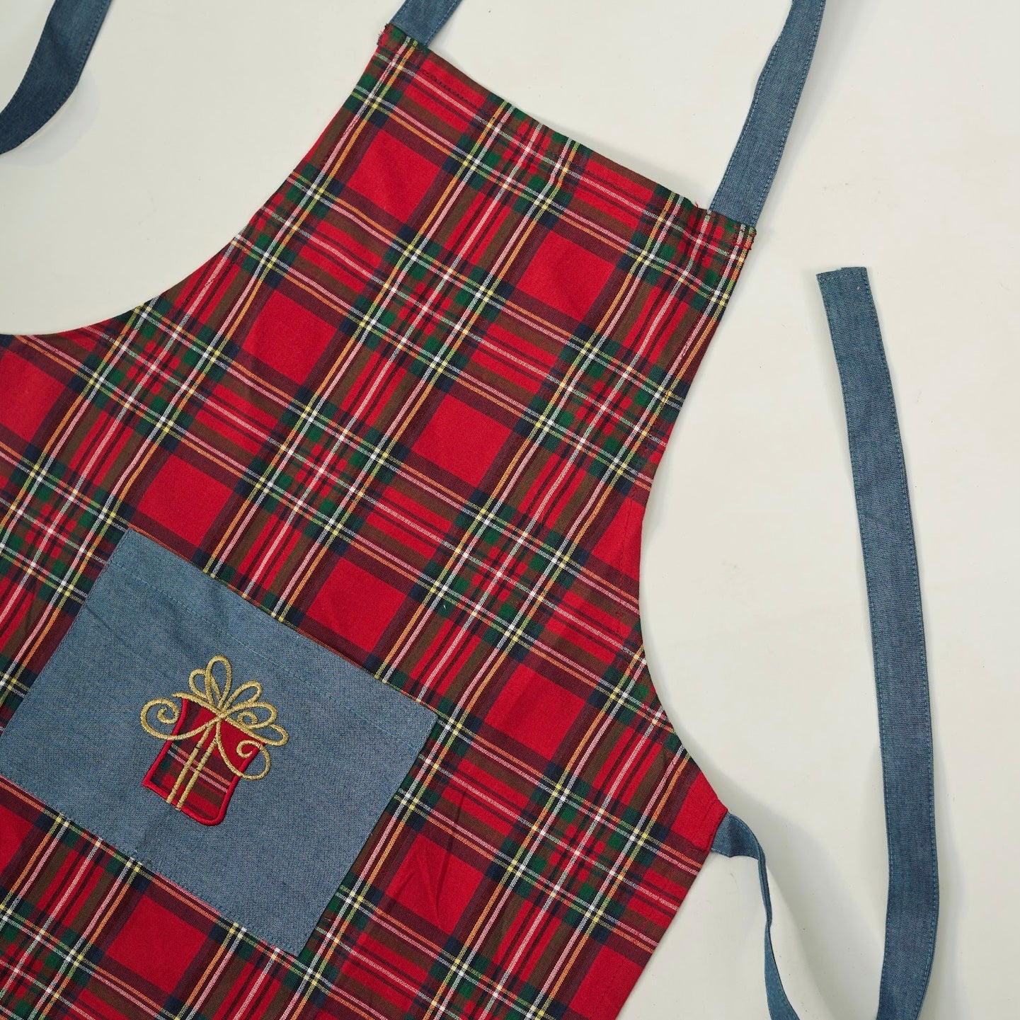 Little check Kids Apron