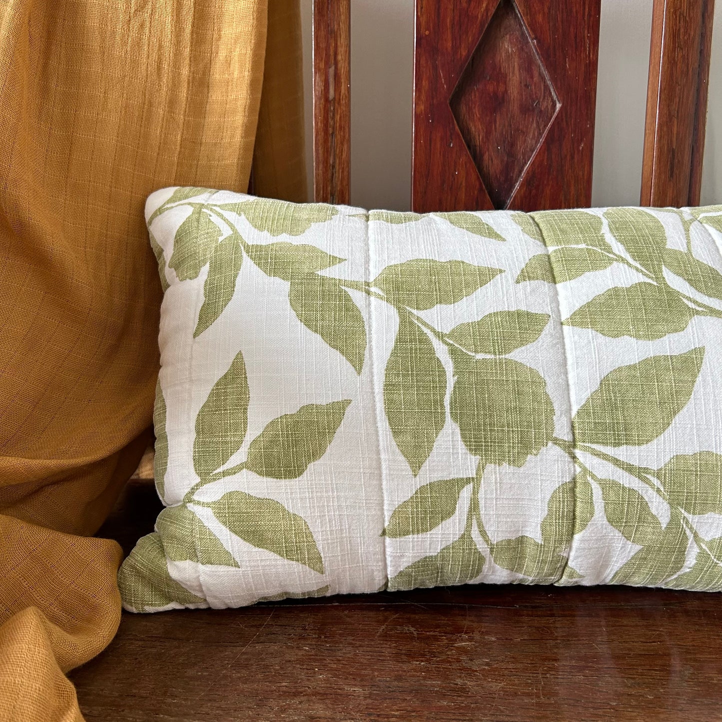 Quilted Front Cushion cover