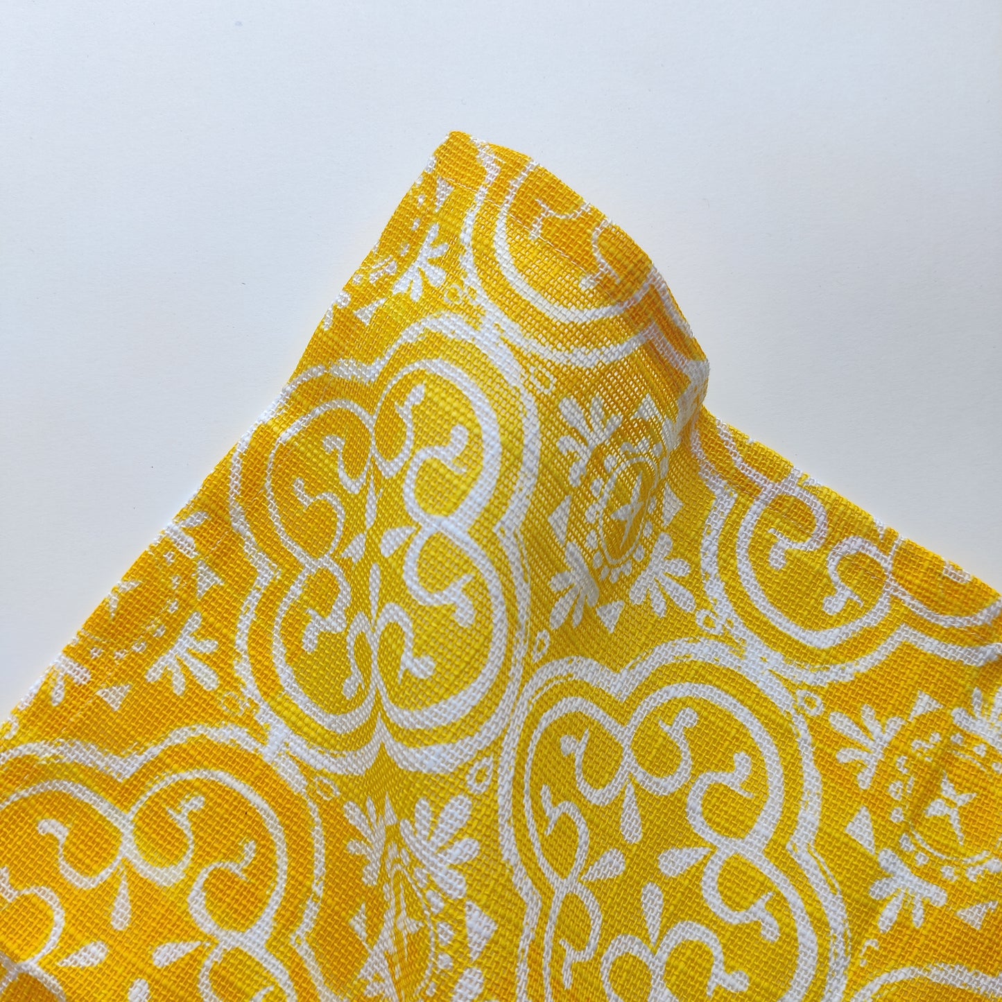 Moroccan Tile Napkin - Yellow