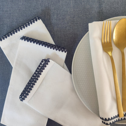 Emma Embroidered Napkin