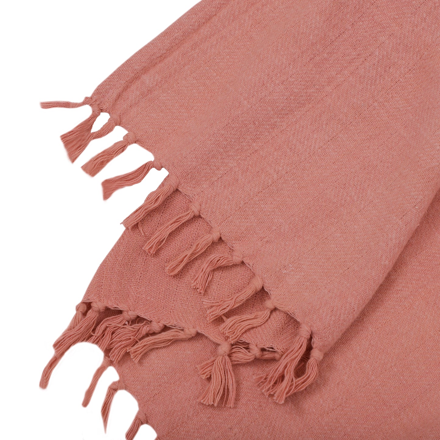 Antique Pink Throw